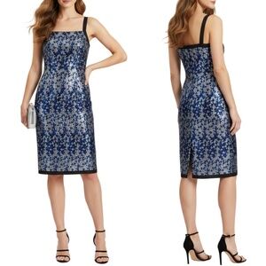 NEW X by NBD Floral Fully Sequined Midi Dress Sz. S